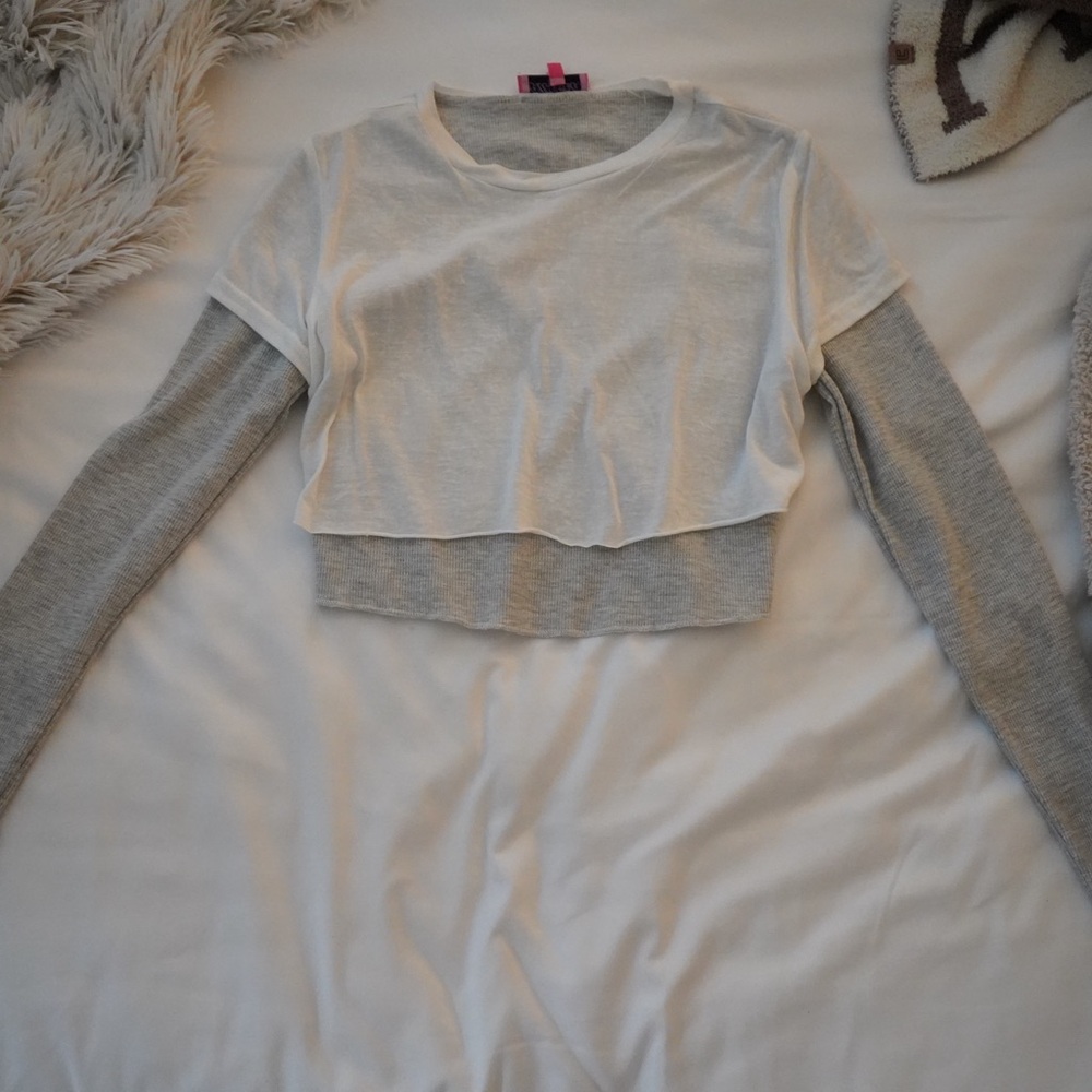 Edikted Layered Long Sleeve Top